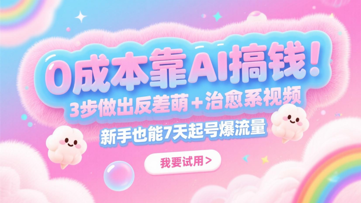 0成本靠AI搞钱-轻合创