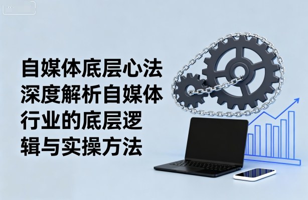 自媒体底层心法,深度解析自媒体行业的底层逻辑与实操方法-轻合创