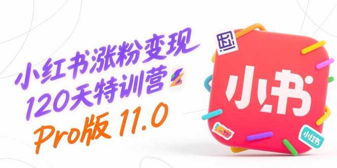 （15432期）小红书涨粉变现120天特训营Pro版11.0：从0到1掌握平台运营,内容制作和变现-轻合创
