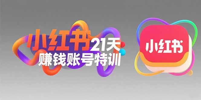 （15427期）小红书21天赚钱账号特训：黄金定位技巧，高转粉文案创作，科学引流策略-轻合创