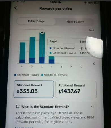 Tiktok中视频全新玩法，快速起号，快速出结果，百万播放一千八百刀-轻合创